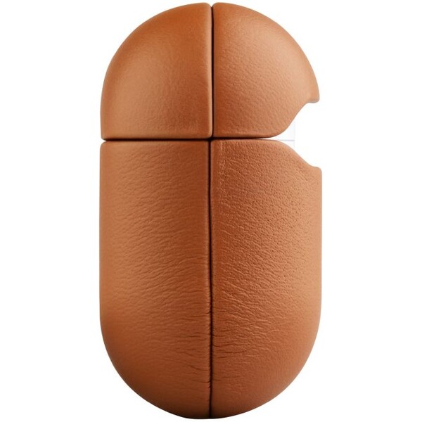 FIXED-PodsLeather-kozene-pouzdro-pro-Apple-AirPods-4-hnede