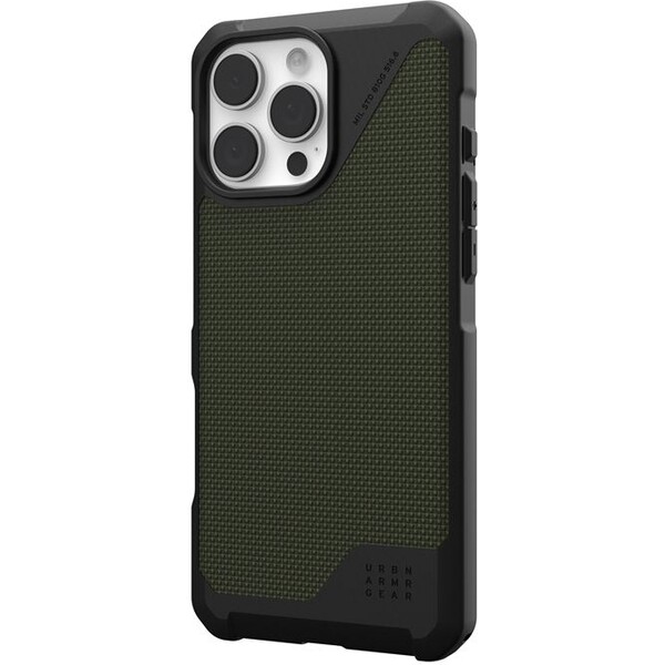 UAG-Metropolis-LT-Magsafe-Kevlar-kryt-iPhone-16-Pro-Max-olivove-zeleny