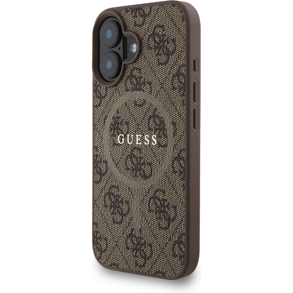 Guess-PU-Leather-4G-Colored-Ring-Strap-MagSafe-kryt-iPhone-16-hnedy