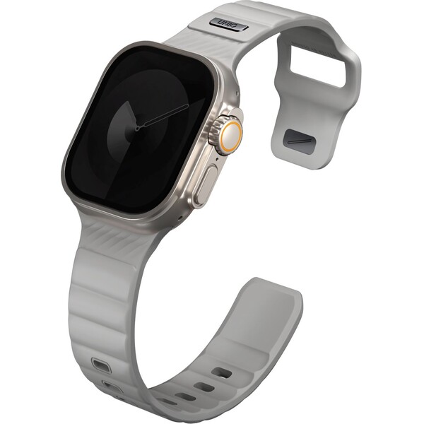 UNIQ-Stride-FKM-Rubber-vodeodolny-reminek-Apple-Watch-49-45-44-42mm-sedy