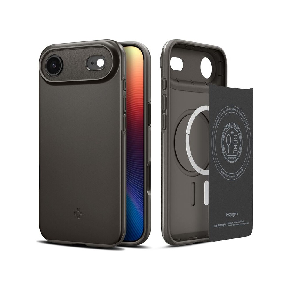 Spigen-Thin-Fit-MagSafe-kryt-iPhone-Air-gunmetal