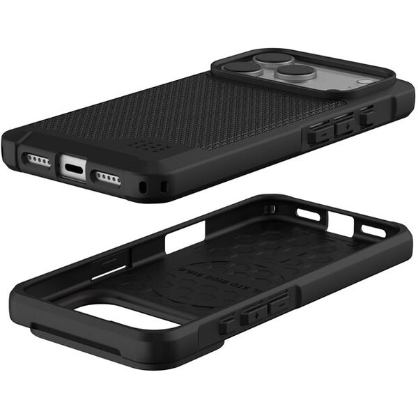UAG-Metropolis-LT-Magsafe-Kevlar-kryt-iPhone-17-Pro-cerny