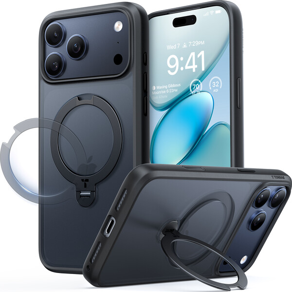 Torras-Ostand-Q3-Spin-MagSafe-kryt-iPhone-17-Pro-black