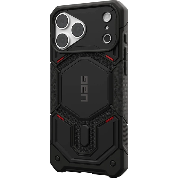 UAG-Monarch-Pro-MagSafe-Kevlar-kryt-iPhone-18-Pro-Max-17-Pro-Max-cerny