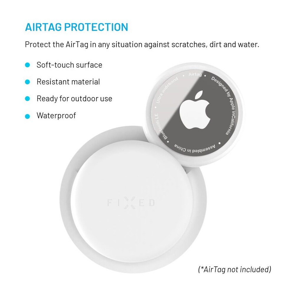 FIXED-Silky-Sticker-silikonove-nalepovaci-pouzdro-pro-Apple-AirTag-2-ks-bile