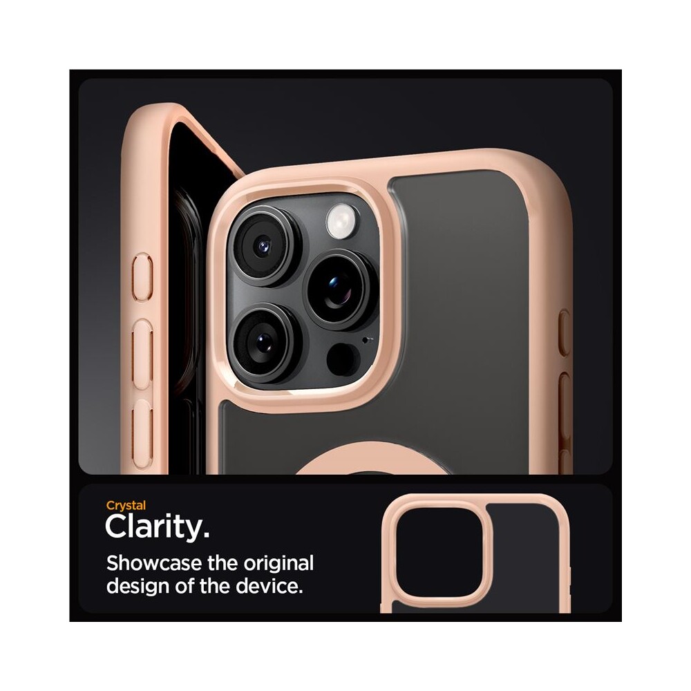 Spigen-Ultra-Hybrid-MagSafe-kryt-iPhone-16-Pro-Max-rose-titanium