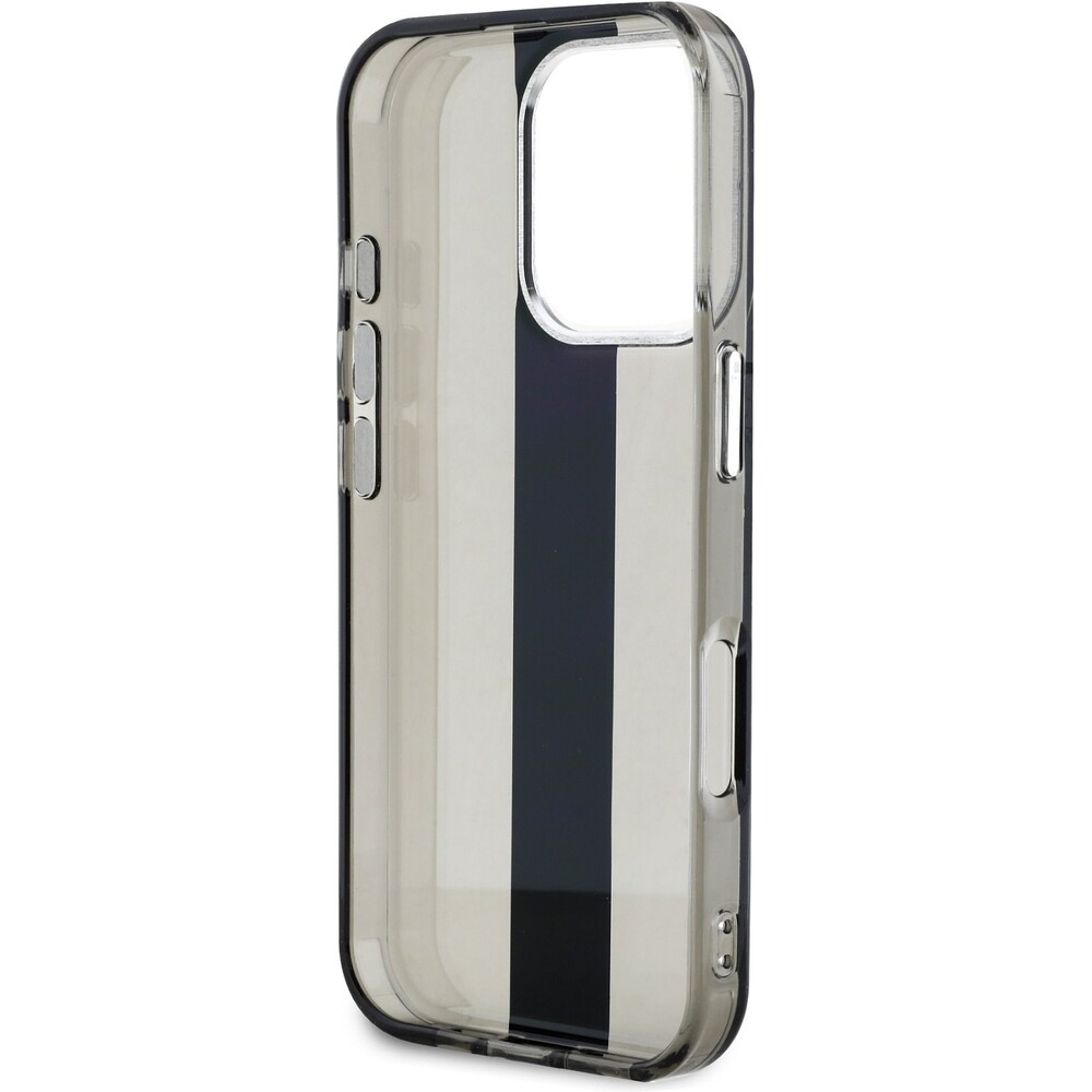 Karl-Lagerfeld-IML-Stripe-Logo-kryt-iPhone-16-Pro-cerny