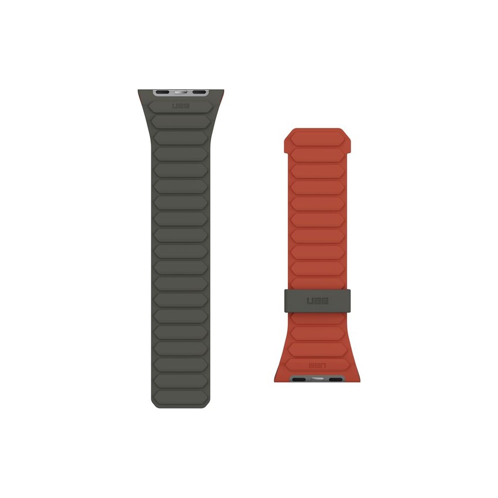 UAG-Pathfinder-reminek-Apple-Watch-49-46-45-44-42mm-olivovy-oranzovy