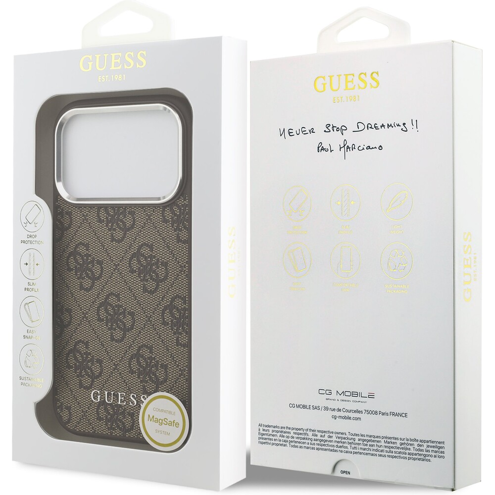 Guess-4G-MagSafe-kryt-iPhone-17-Pro-hnedy