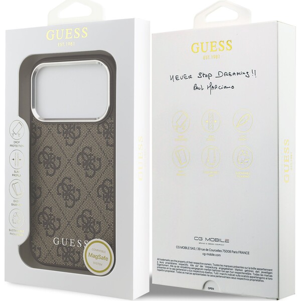 Guess-4G-MagSafe-kryt-iPhone-17-Pro-hnedy
