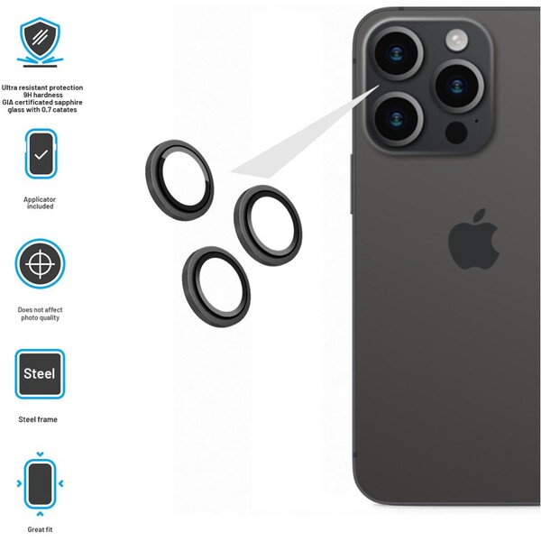 FIXED-Sapphire-Camera-Glass-ochranna-skla-Apple-iPhone-15-Pro-15-Pro-Max-cerna