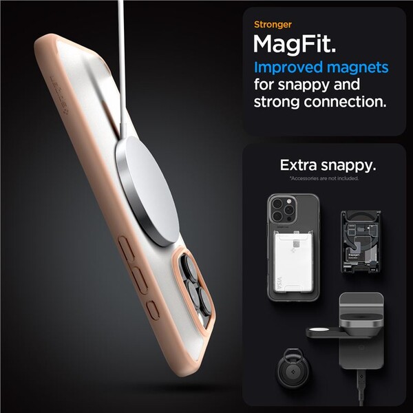 Spigen-Ultra-Hybrid-MagSafe-kryt-iPhone-16-Pro-Max-frost-rose-titanium