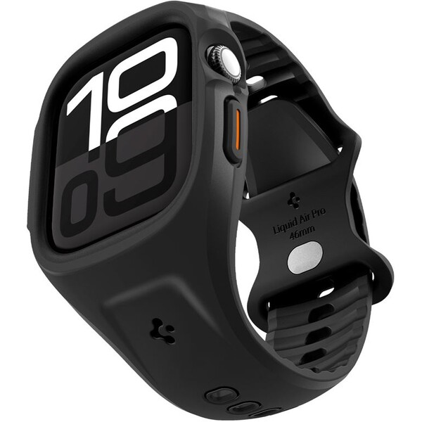 Spigen-Liquid-Air-Pro-kryt-s-reminkem-Apple-Watch-10-11-46mm-cerny