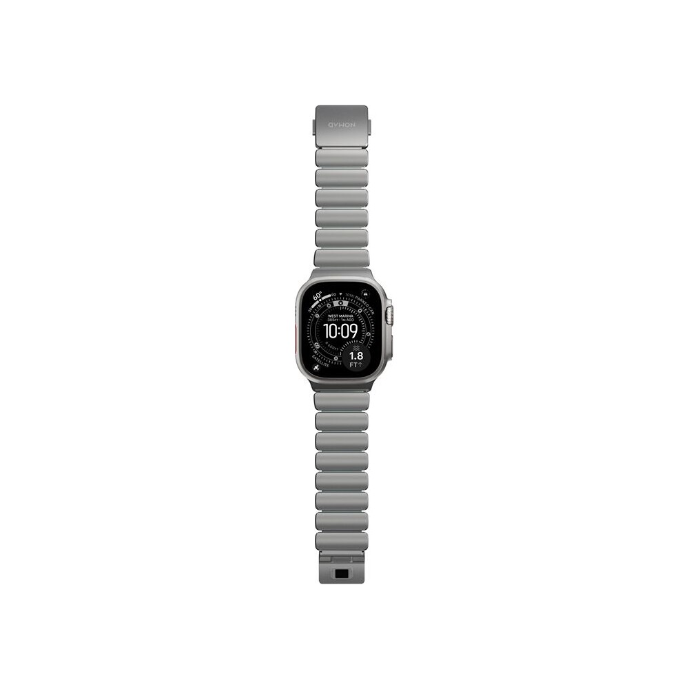 Nomad-Stratos-Band-FKM-reminek-Apple-Watch-45-46-49mm-Natural-Titanium-Icy-Blue