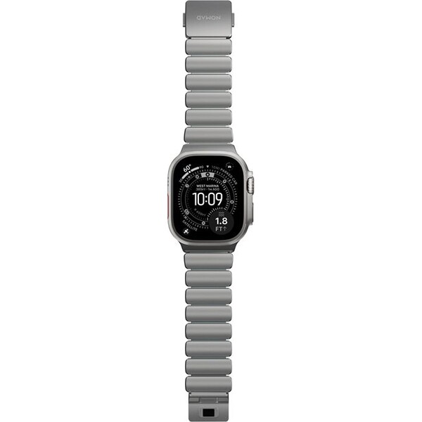 Nomad-Stratos-Band-FKM-reminek-Apple-Watch-45-46-49mm-Natural-Titanium-Icy-Blue