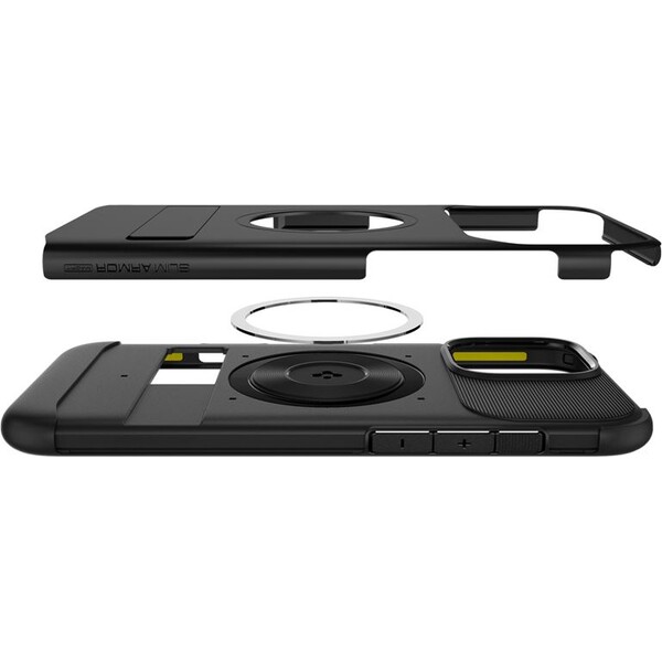Spigen-Slim-Armor-MagSafe-kryt-iPhone-16-Pro-black