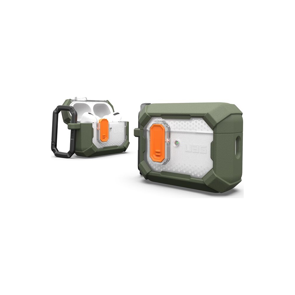 UAG-Plasma-pouzdro-Apple-AirPods-Pro-3-Generace-olivove-zelene