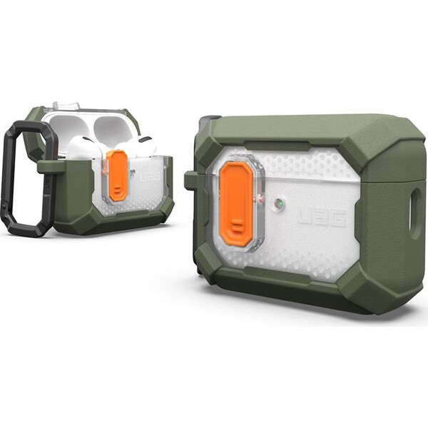 UAG-Plasma-pouzdro-Apple-AirPods-Pro-3-Generace-olivove-zelene
