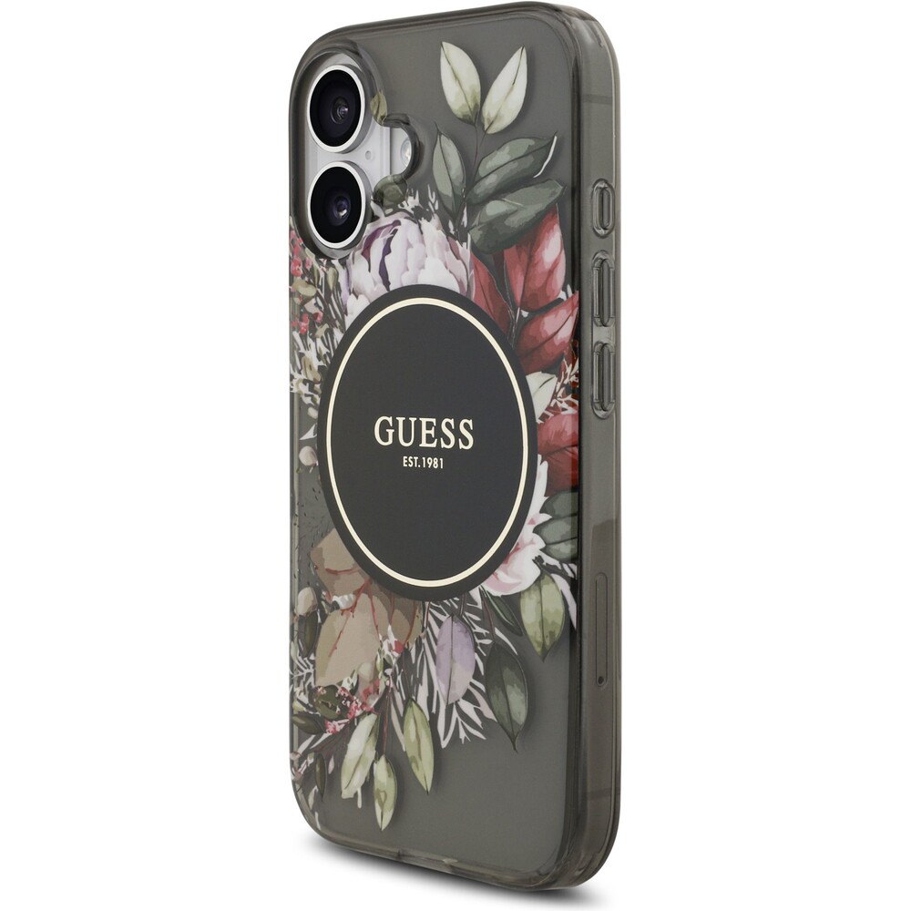 Guess-IML-Flowers-Strap-MagSafe-kryt-iPhone-17-cerny