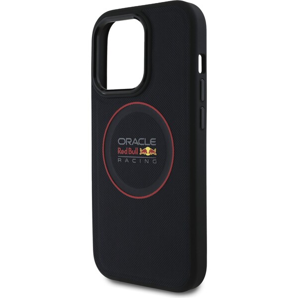Oracle-Red-Bull-Racing-PU-Leather-Red-Ring-MagSafe-kryt-pro-iPhone-14-Pro-modry