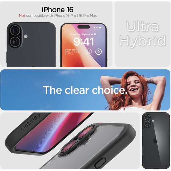 Spigen-Ultra-Hybrid-kryt-iPhone-16-matte-black