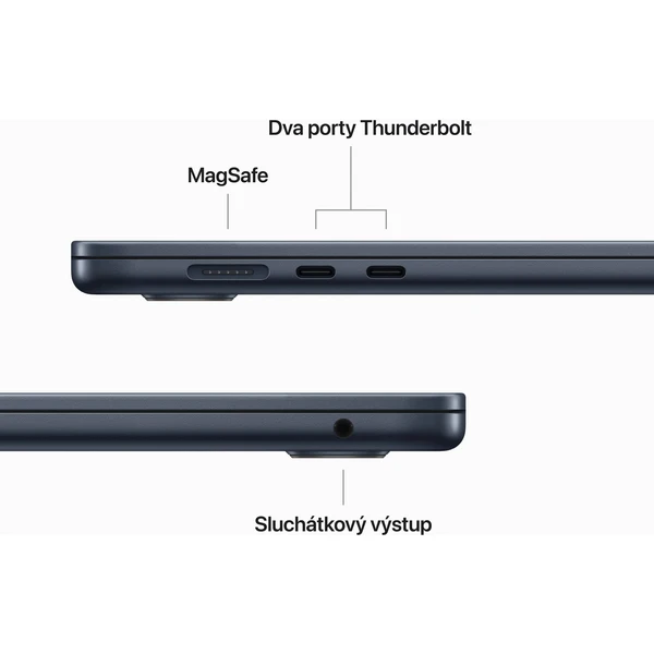 Apple MacBook Air 15,3" (2023) / M2 / 8GB / 512GB / temně inkoustový - Notebooky - Obrázek A17P100501