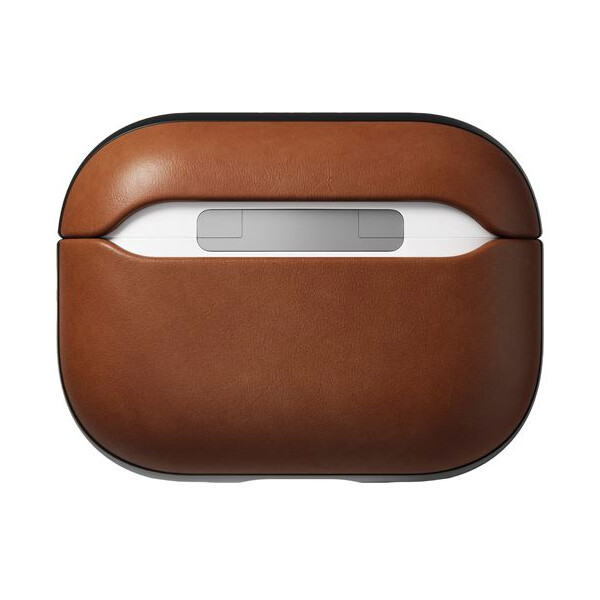 Nomad-Modern-Leather-pouzdro-AirPods-Pro-2-generace-hnede
