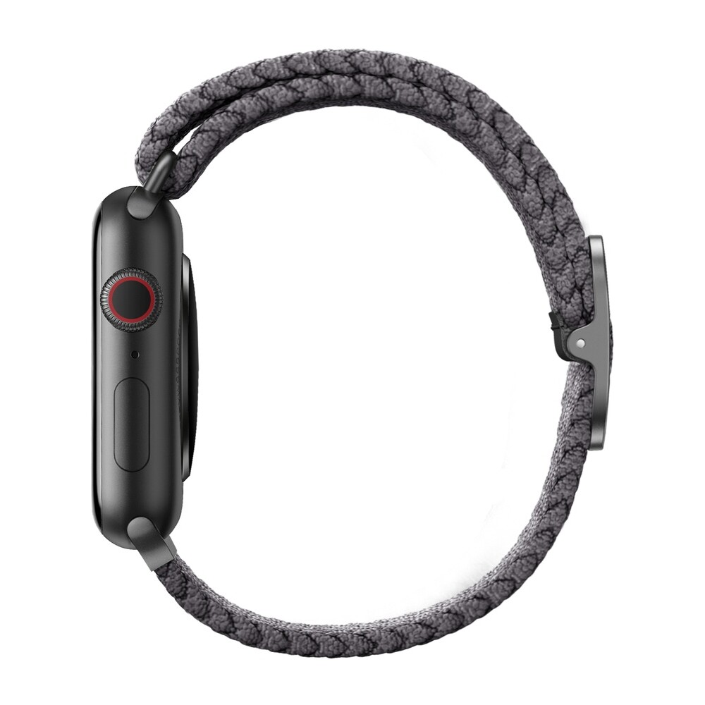 UNIQ-Aspen-Braided-reminek-Apple-Watch-46-45-44-42mm-sedy