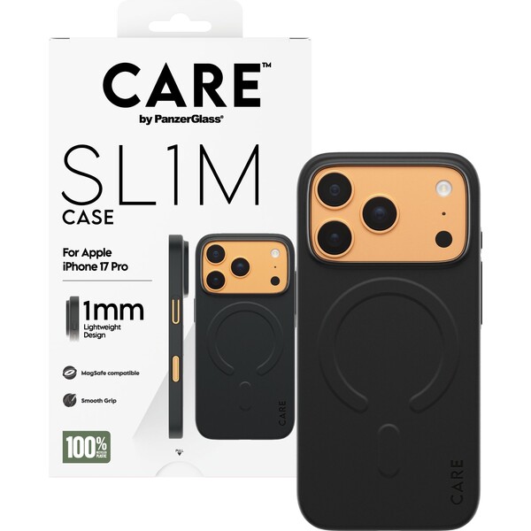 PanzerGlass-CARE-SL1M-1mm-MagSafe-kryt-Apple-iPhone-17-Pro-cerny