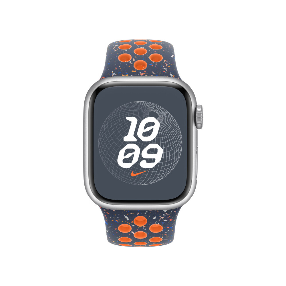 Apple-Watch-41-40-38mm-Blue-Flame-sportovni-reminek-Nike-M-L