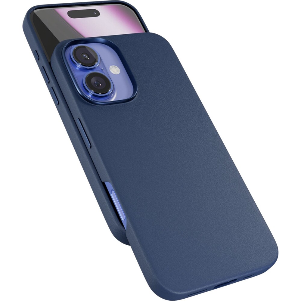 Epico-Mag-Leather-kryt-pro-iPhone-16-modra