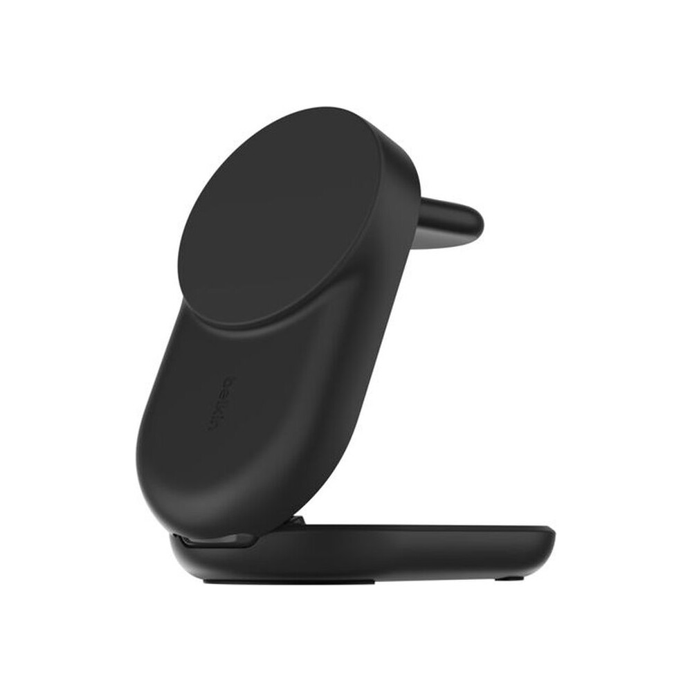 Belkin-UltraCharge-Qi2-25W-3v1-MagSafe-nabijecka-pro-iPhone-Apple-Watch-AirPods-cerna