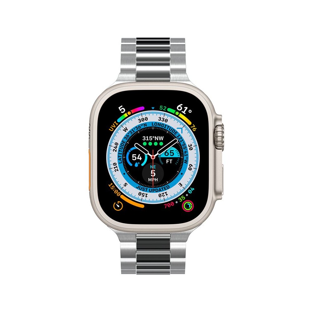 Spigen-Modern-Fit-316L-reminek-Apple-Watch-49-45-44-42mm-stribrny