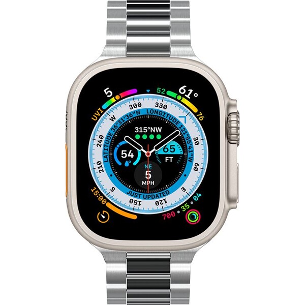 Spigen-Modern-Fit-316L-reminek-Apple-Watch-49-45-44-42mm-stribrny