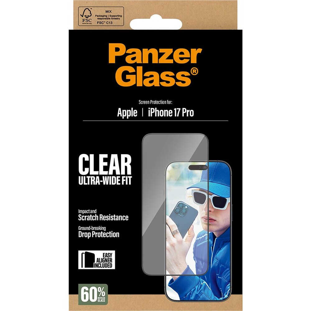 PanzerGlass-Ultra-Wide-Fit-sklo-Apple-iPhone-17-Pro-s-instalacnim-rameckem