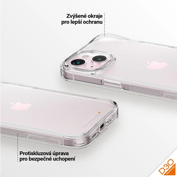 PanzerGlass HardCase D3O Apple iPhone 15 - Pouzdra - Obrázek A5TS100501