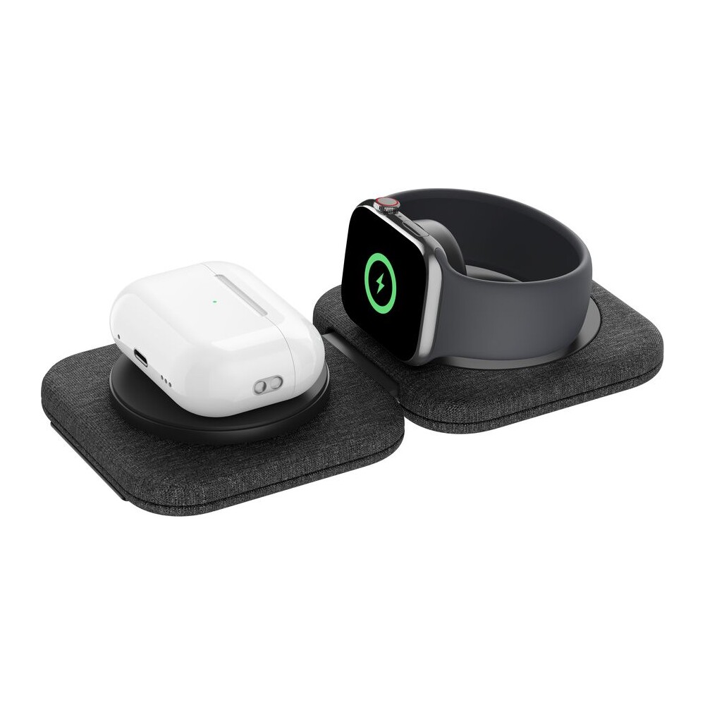 Belkin-BOOST-CHARGE-PRO-Qi2-15W-2v1-Bezdratova-MagSafe-cestovni-podlozka-pro-iPhone-Apple-Watch-Air