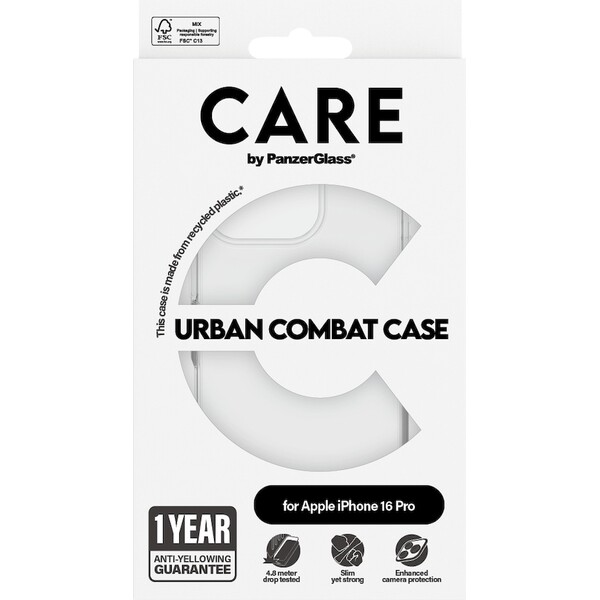 PanzerGlass-CARE-kryt-Apple-iPhone-16-Pro-Urban-Combat-ciry