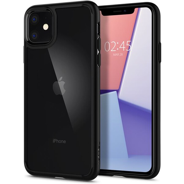 Spigen-Ultra-Hybrid-kryt-iPhone-11-cerny