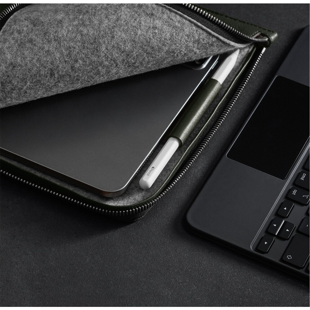 Woolnut-Leather-Folio-kozene-pouzdro-iPad-Pro-11-iPad-Air-11-tmave-zelene