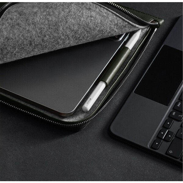 Woolnut-Leather-Folio-kozene-pouzdro-iPad-Pro-11-iPad-Air-11-tmave-zelene