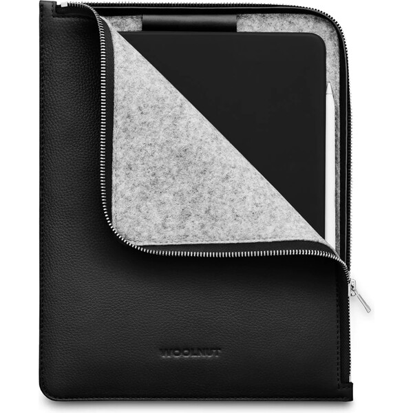 Woolnut-Leather-Folio-kozene-pouzdro-iPad-Pro-11-iPad-Air-11-cerne