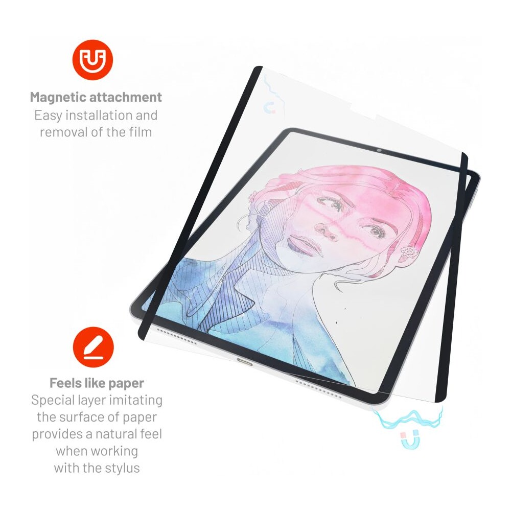 FIXED-PaperFilm-magneticka-folie-na-psani-a-kresleni-pro-iPad-Pro-11-2018-2022-Air-2020-2022-