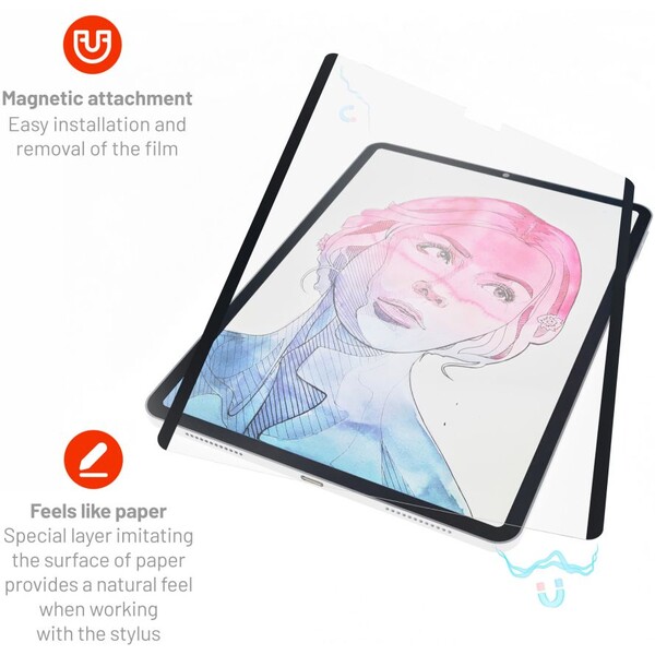 FIXED-PaperFilm-magneticka-folie-na-psani-a-kresleni-pro-iPad-Pro-11-2018-2022-Air-2020-2022-