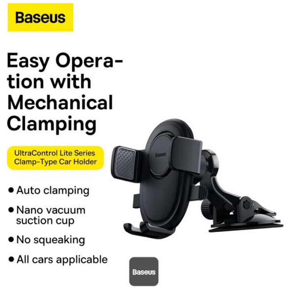 Baseus-UltraControl-Lite-Series-drzak-do-auta-s-prisavkou-cerny