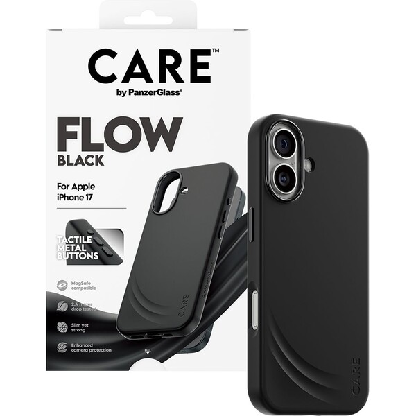 PanzerGlass-CARE-Flow-kryt-s-MagSafe-Apple-iPhone-17-cerny