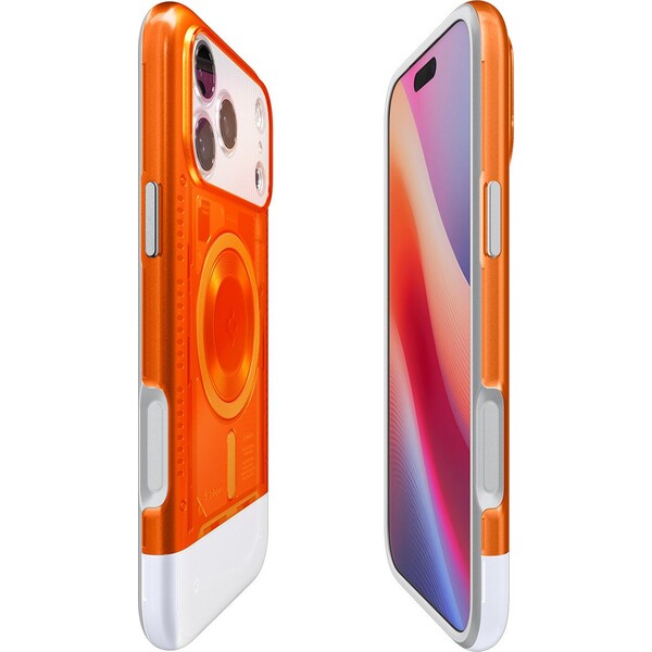 Spigen-Classic-C1-MagSafe-kryt-iPhone-17-Pro-tangerine