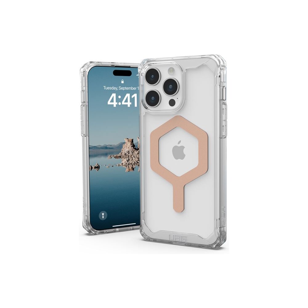 UAG-Plyo-MagSafe-iPhone-15-Pro-Max-bily-ruzovezlaty-