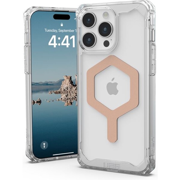 UAG-Plyo-MagSafe-iPhone-15-Pro-Max-bily-ruzovezlaty-