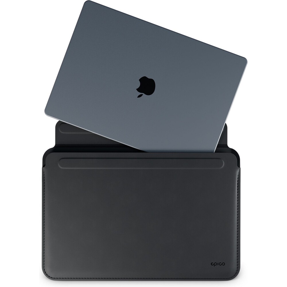 Epico-Leather-Sleeve-kozene-pouzdro-pro-Macbook-Pro-14-cerne